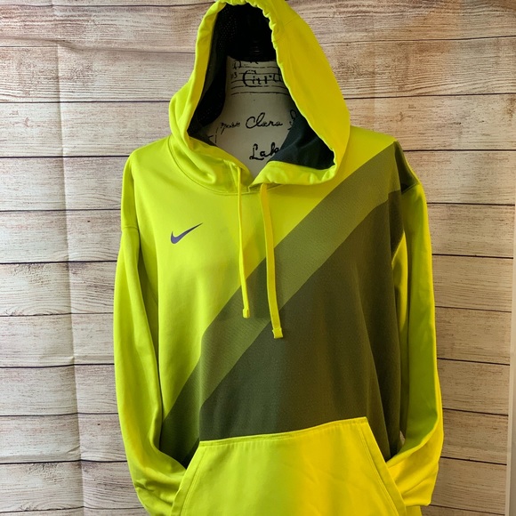 nike neon pullover